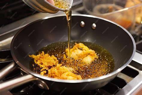 Susos friéndose en aceite caliente