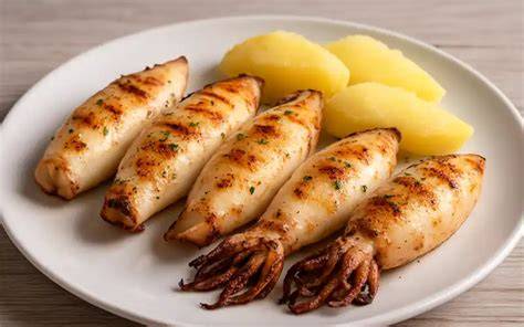 Calamares a la brasa