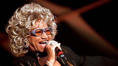 Celia Cruz en el Festival de Jazz de Nueva Orleans de 2001