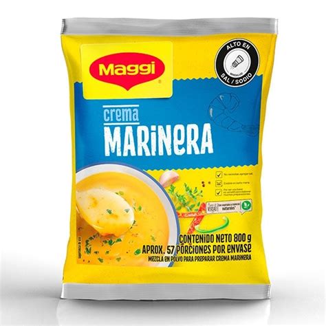 Crema marinera envasada