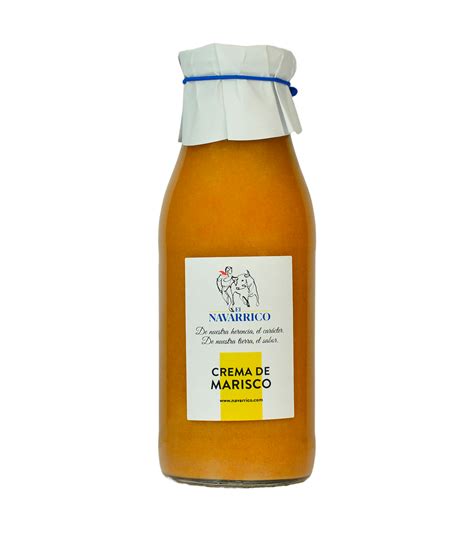Envase de Crema de Marisco El Navarrico