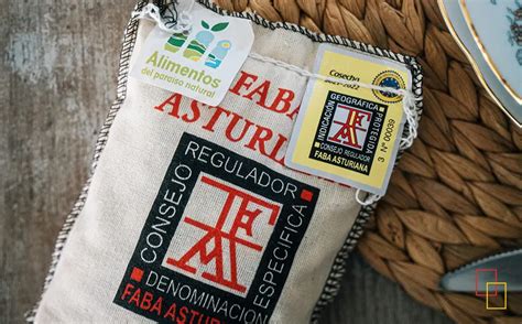 Sello de la IGP Faba Asturiana