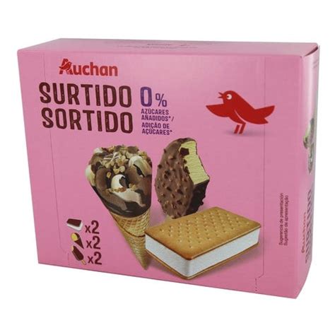 Surtido de helados Alcampo