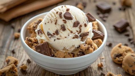 Helado de corte con galletas
