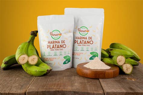 Proceso artesanal de deshidratación y molienda de plátano verde