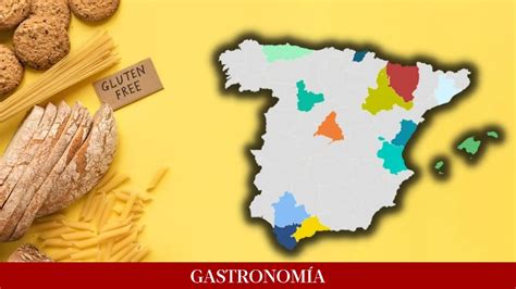 Mapa de restaurantes sin gluten en España