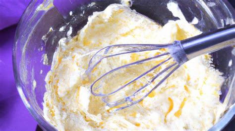 Ingredientes para el merengue y la crema de manteca