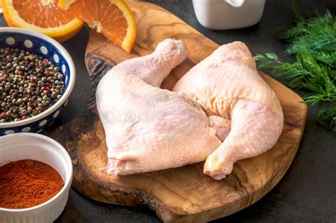 Ingredientes para la marinada del pollo