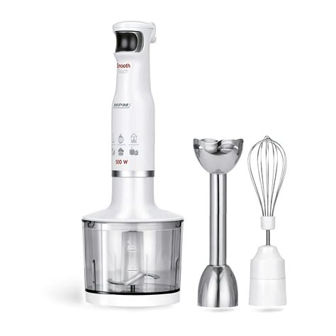 Batidora de mano con accesorios