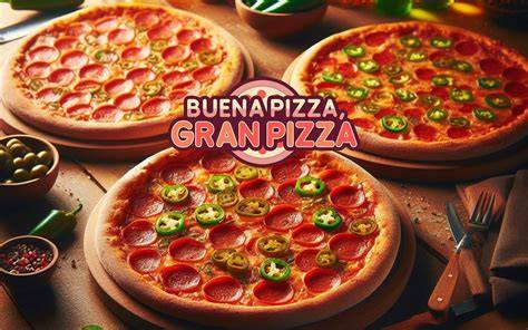 Ingredientes disponibles en Buena Pizza, Gran Pizza y su coste