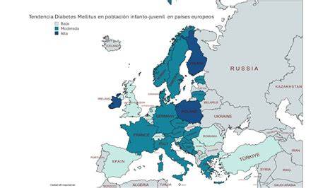 Mapa de incidencia de triquinosis en Europa