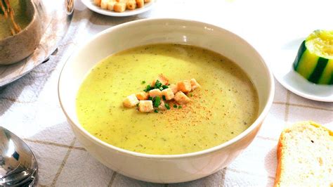 Crema de calabacín con ternera para bebés
