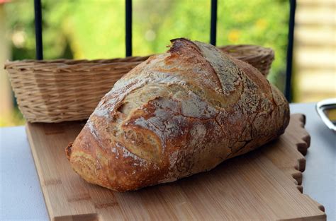 Pan sin gluten recién hecho
