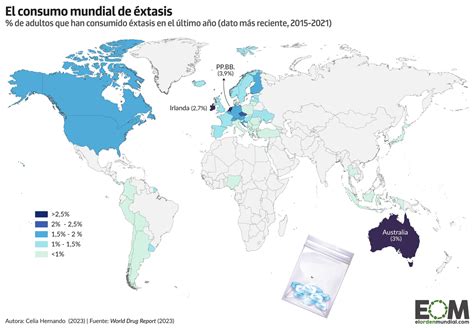 Mapa mundial del consumo de mayonesa