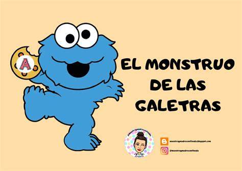 Infografía: Dieta del Monstruo de las Galletas