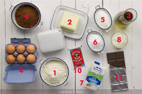ingredientes básicos para repostería sin harina