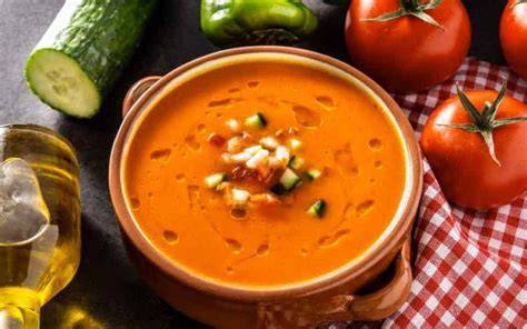 Ingredientes básicos del gazpacho