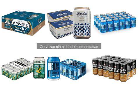 Comparación de cervezas sin alcohol y su contenido de carbohidratos