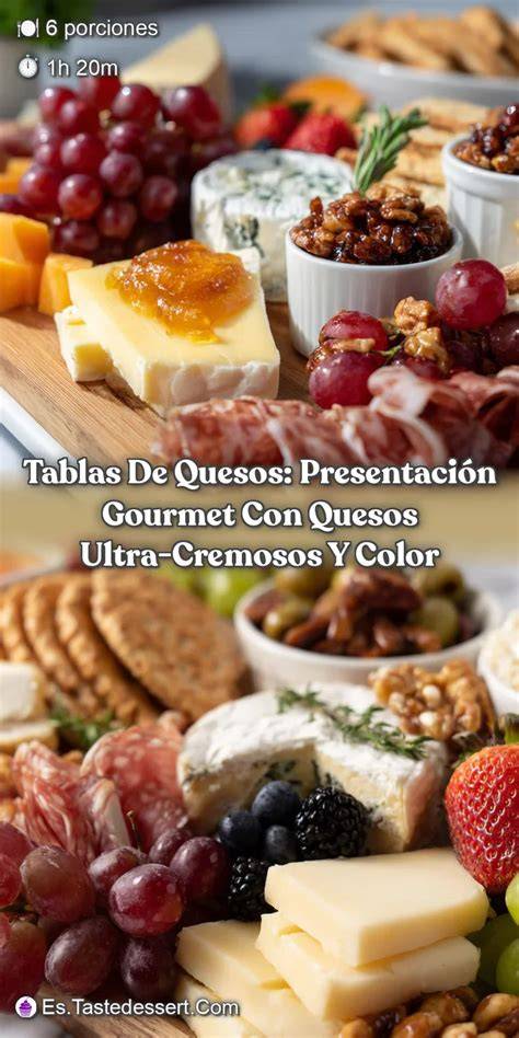 Tabla comparativa de quesos cremosos