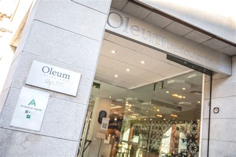 Fachada del Restaurante Oleum en Granada