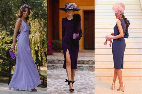 Accesorios que combinan con un vestido berenjena