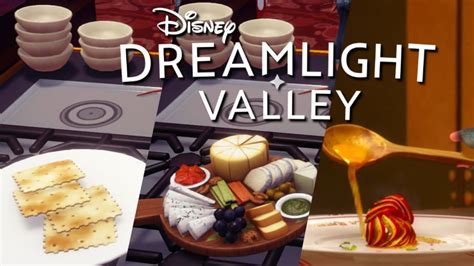 Guía de ingredientes en Disney Dreamlight Valley