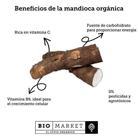 Beneficios nutricionales de la mandioca