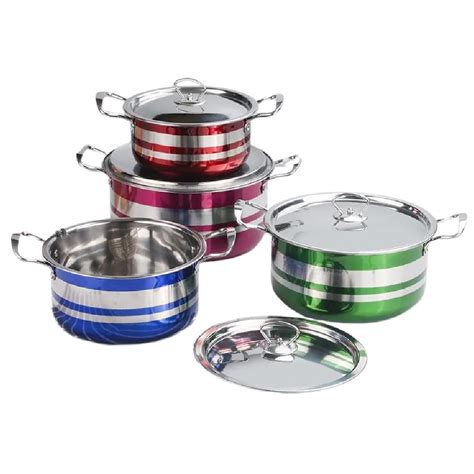 Batería de cocina Rd Royal Cook en sus diferentes colores