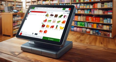 Interfaz del sistema TPV en un iPad