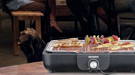 Barbacoa eléctrica compacta para uso interior