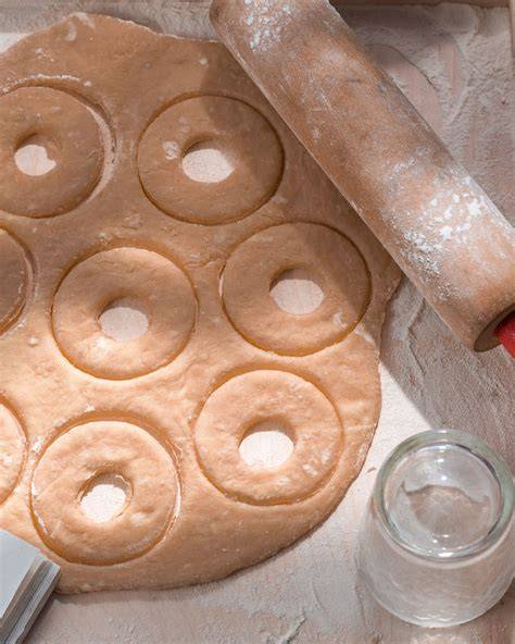 Masa de roscos lista para ser formada