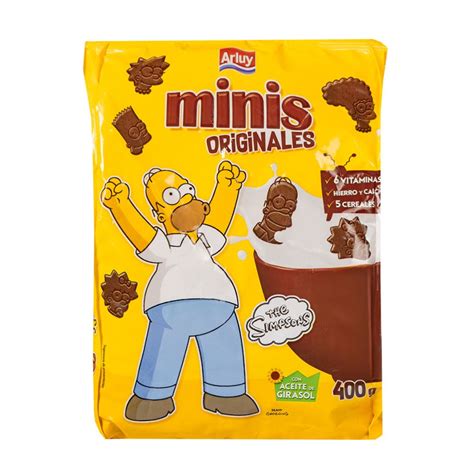 Galletas The Simpsons con chocolate
