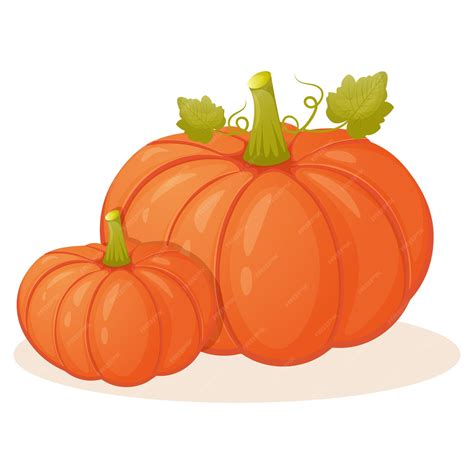 Calabaza grande comiéndose una calabaza pequeña