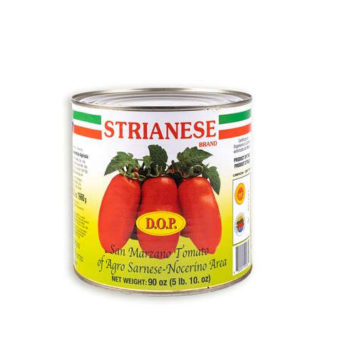 Tomates San Marzano pelados enlatados