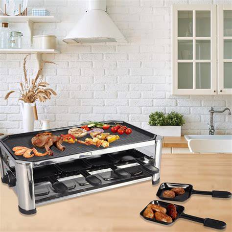 Parrilla eléctrica de mesa para interiores