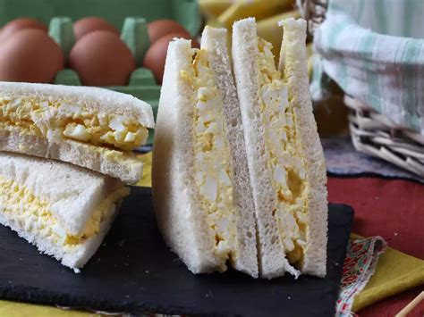 Gyoza, tamagoyaki y sándwich de huevo japonés