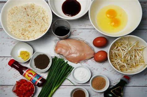 Ingredientes esenciales para Arroz Chaufa