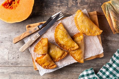 Ingredientes para el relleno de empanadillas de calabaza