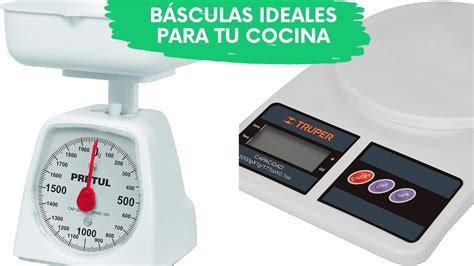 Báscula de cocina para medir alimentos