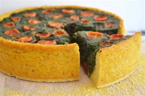 Ingredientes para la tarta de polenta