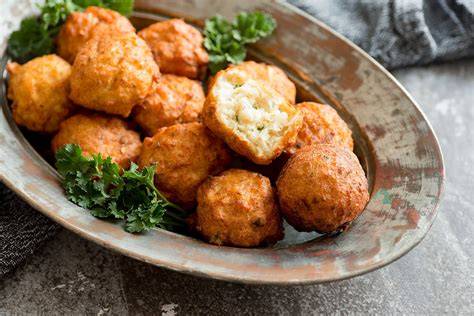 Bolas de bacalao fritas
