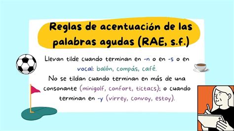 Reglas de acentuación de la RAE