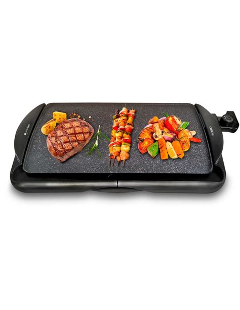 Plancha de asar con alimentos saludables