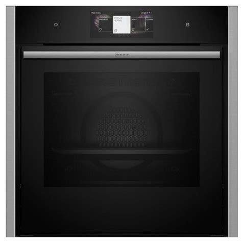 Detalle de los accesorios de un horno Neff