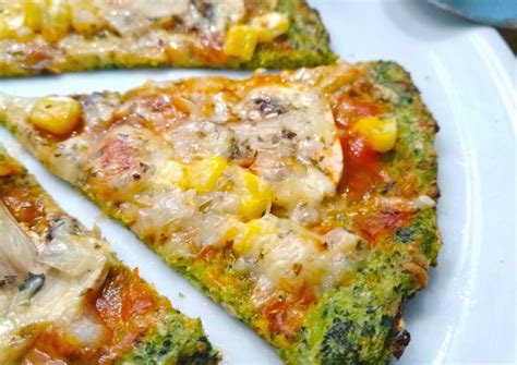 Ingredientes para pizza de brócoli