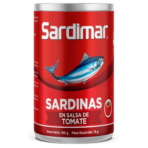 Gama de productos de sardinas en conserva