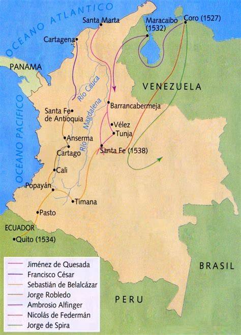 Mapa de la ruta de la concentración con puntos de interés señalados