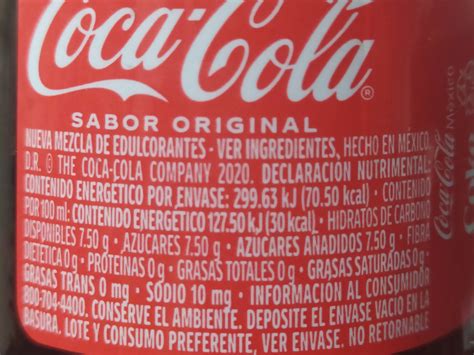 Tabla de ingredientes para la masa de la coca