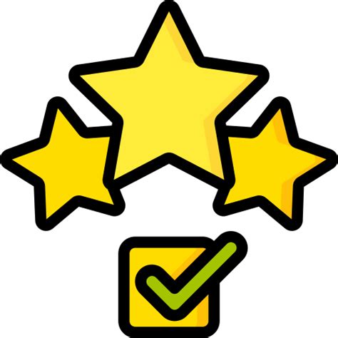 Icono de estrellas de calificación