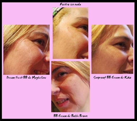 Tabla comparativa de BB Creams